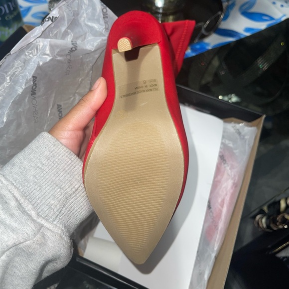 Red Heeled Booties - Picture 4 of 6